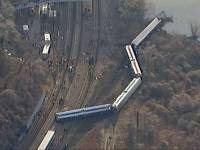 Крушение поезда в Нью-Йорке. Фоторепортаж с места событий