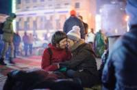 Фотографы обнародовали снимки с Евромайдана за 30 минут до разгона. Часть II