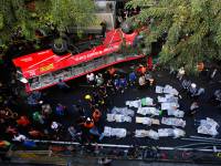 На Филиппинах пассажирский автобус упал с эстакады. 22 человека погибли на месте