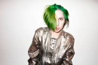 Леди Гага перекрасила волосы в зеленый цвет