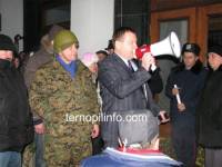 В Тернополе также захватили здание ОГА