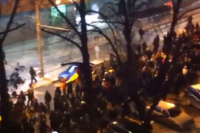 Толпа «титушек» напала на харьковский Евромайдан. Пострадали журналисты