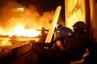 Свежие фото киевских столкновений 18 февраля. Часть 2