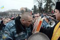 Тернопольский «Беркут» присягнул на верность украинскому народу