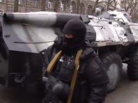 В Сети появилось видео того, как в центре Киева работал отряд снайперов