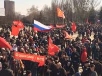 В Донецке, Мариуполе и Харькове сегодня митинговали пророссийские силы