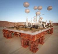 Архитектор решил соорудить гигантский мобильный город для Сахары