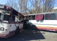 В столкновении троллейбуса и автобуса на Донбассе погибли 5 человек. Еще шестеро получили травмы