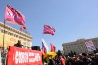 В Харькове - сразу четыре сепаратистских митинга