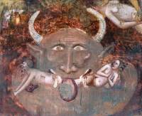 Фреска Антихриста 14 века намекает на то, что Путин - инфернальная сущность?