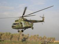 Близ Краматорска обстреляли военный вертолет Ми-8