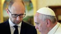 Яценюк срочно прервал визит в Ватикан. Возвращается в Украину