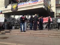В Донецке сепаратисты штурмовали санаторий с ВВшниками. Солдаты сдали оружие