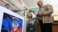 К 20.00 на так называемом референдуме проголосовали: в Луганской области - 79%, в Донецкой - 71,42%