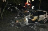 Этой ночью неизвестные сожгли автомобиль и. о. мэра Ужгорода
