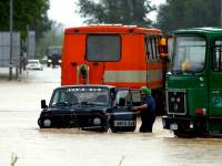 Затяжные ливни спровоцировали в Сербии сильнейшее наводнение. Фоторепортаж с места событий