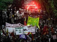 Бразилию захлестнула новая волна массовых беспорядков. Фоторепортаж с места событий