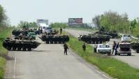Бой под Краматорском завершился. Украинские силовики не смогли войти в город /сепаратисты/