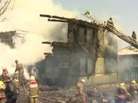 В поселке Иркутской области дотла выгорели 22 дома. И все из-за горящей травы