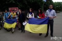 Жители Николаева вышли на улицу ради крымских татар