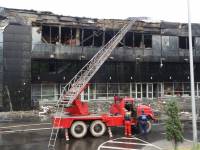 Вот что осталось от дворца спорта «Дружба» в Донецке, который подожгли террористы