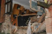 В центре Тернополя обрушилась стена жилого дома, которому больше 130 лет