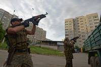 Прекратился бой возле Луганского погранотряда
