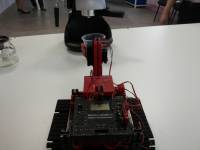 В Челябинске талантливые пятиклассники сконструировали робота-официанта
