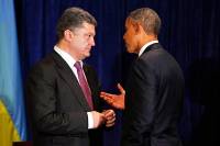 Обама пообещал Порошенко предоставить военное снаряжение на 5 миллионов долларов