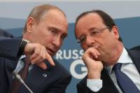 Путин и президент Франции шептались без камер 90 минут. Президент РФ после встречи так разволновался, что даже снял пиджак