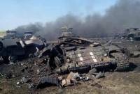 Обнародованы фото места гибели военнослужащих на Луганщине. Жуткие кадры