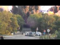 В Интернет выложили видео взрыва одного из мостов на Донбассе