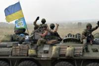 Украинские военные на танках вошли в пригород Горловки