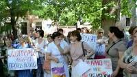 Прикарпатцы протестуют против отправки военнослужащих из области в зону АТО