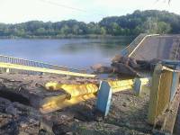 В Донецкой области террористы взорвали очередной мост