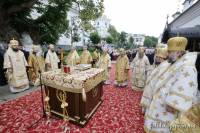 В день начала работы Собора епископов в Киево-Печерской Лавре совершается Божественная литургия