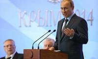 Путин утверждает, что Крым не воровал. А войска ввел лишь для проведения референдума