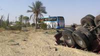В Египте столкнулись два туристических автобуса. 33 трупа, более 40 человек получили ранения