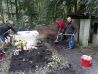 Украинцы в Мюнхене восстановили могилу Бандеры