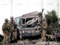Возле посольства США в Кабуле прогремел сильный взрыв. Фоторепортаж с места событий