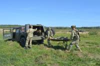 Во Львове на совместных учениях войска НАТО тренировались эвакуировать потерпевших