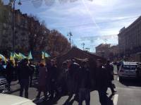 В центре Киева харьковчане требуют отставки Кернеса