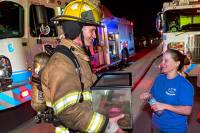 Доблестные техасские пожарные спасли из огня... лягушку