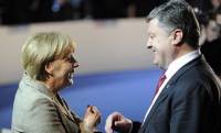 Порошенко и Меркель скоординировали свои действия накануне саммита в Милане