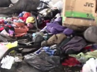 В Нижегородской области обнаружена свалка вещей для беженцев из Украины