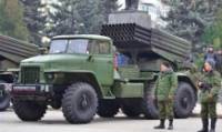 Очевидцы насчитали в Донецке от 70 до 90 вражеских грузовиков, которые перевозили живую силу и ракетные установки