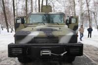 Под Киевом испытали новые украинские броневики