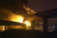 В Мариуполе ночью неизвестные взорвали ж/д мост и убили охранника «Азовстали»