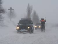 Из-за сильных снегопадов на Одесщине пришлось ограничить движение на ряде направлений