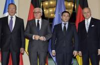 Главы МИД Украины, России, ФРГ, Франции встречаются на вилле Борзиг